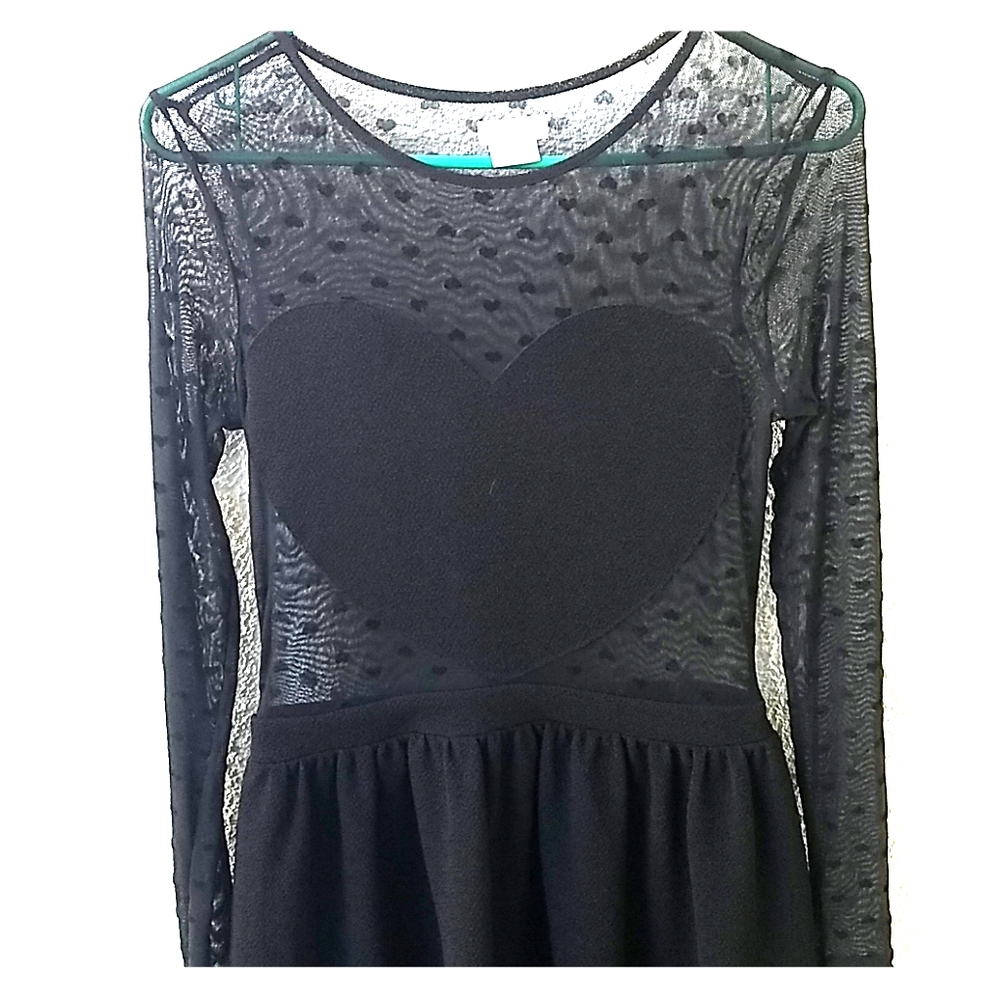 Urban Outfitters Cooperative Sheer Panel Dress